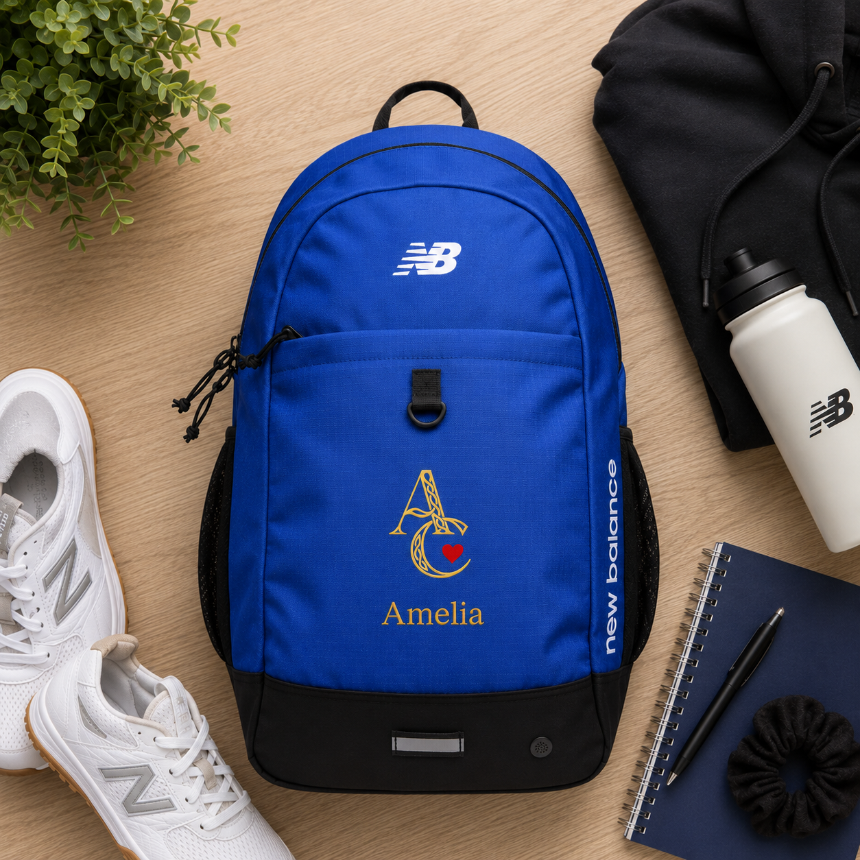 AC Personalized New Balance Backpack 💙✨