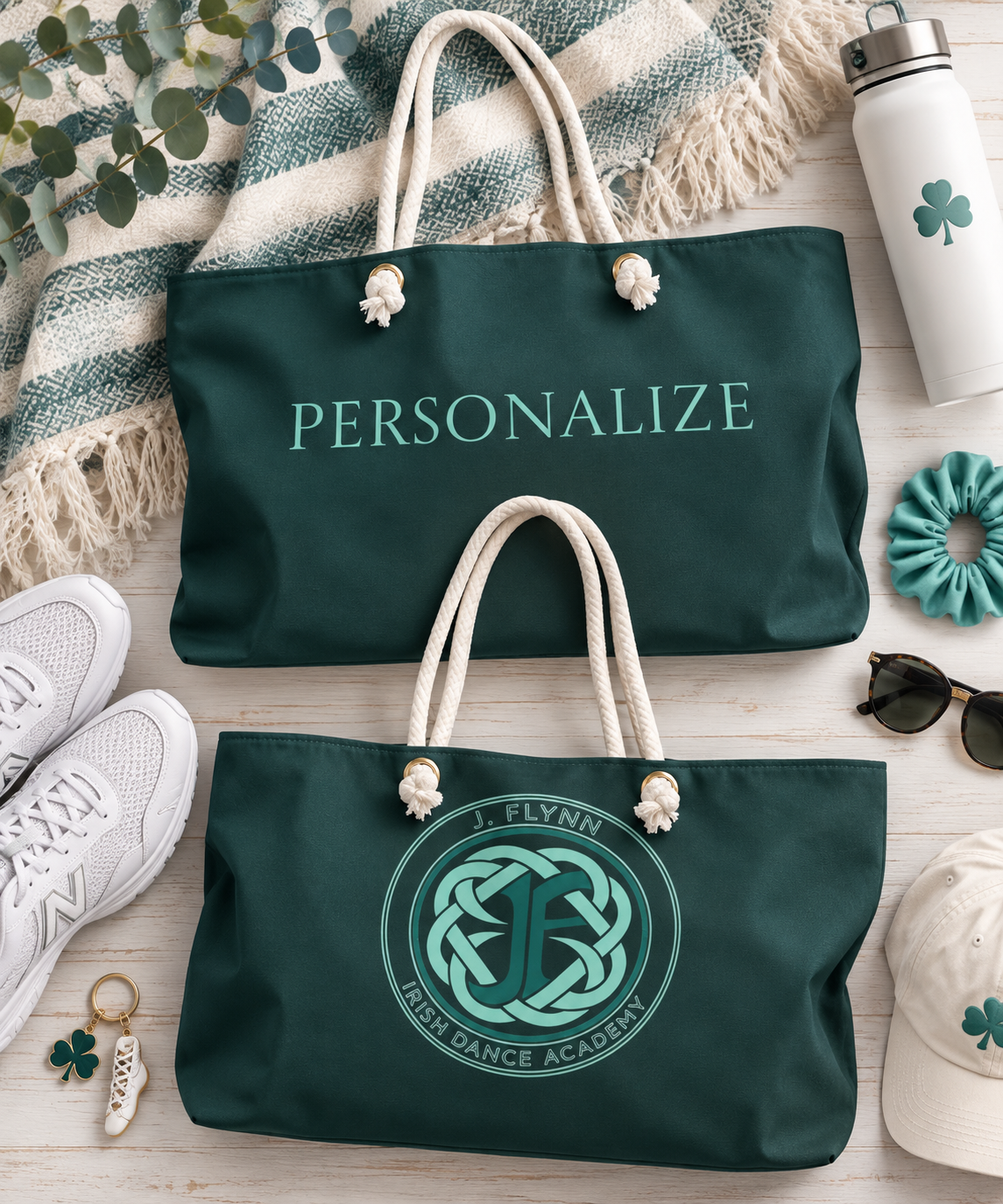 J. Flynn Personalized Weekender Bag