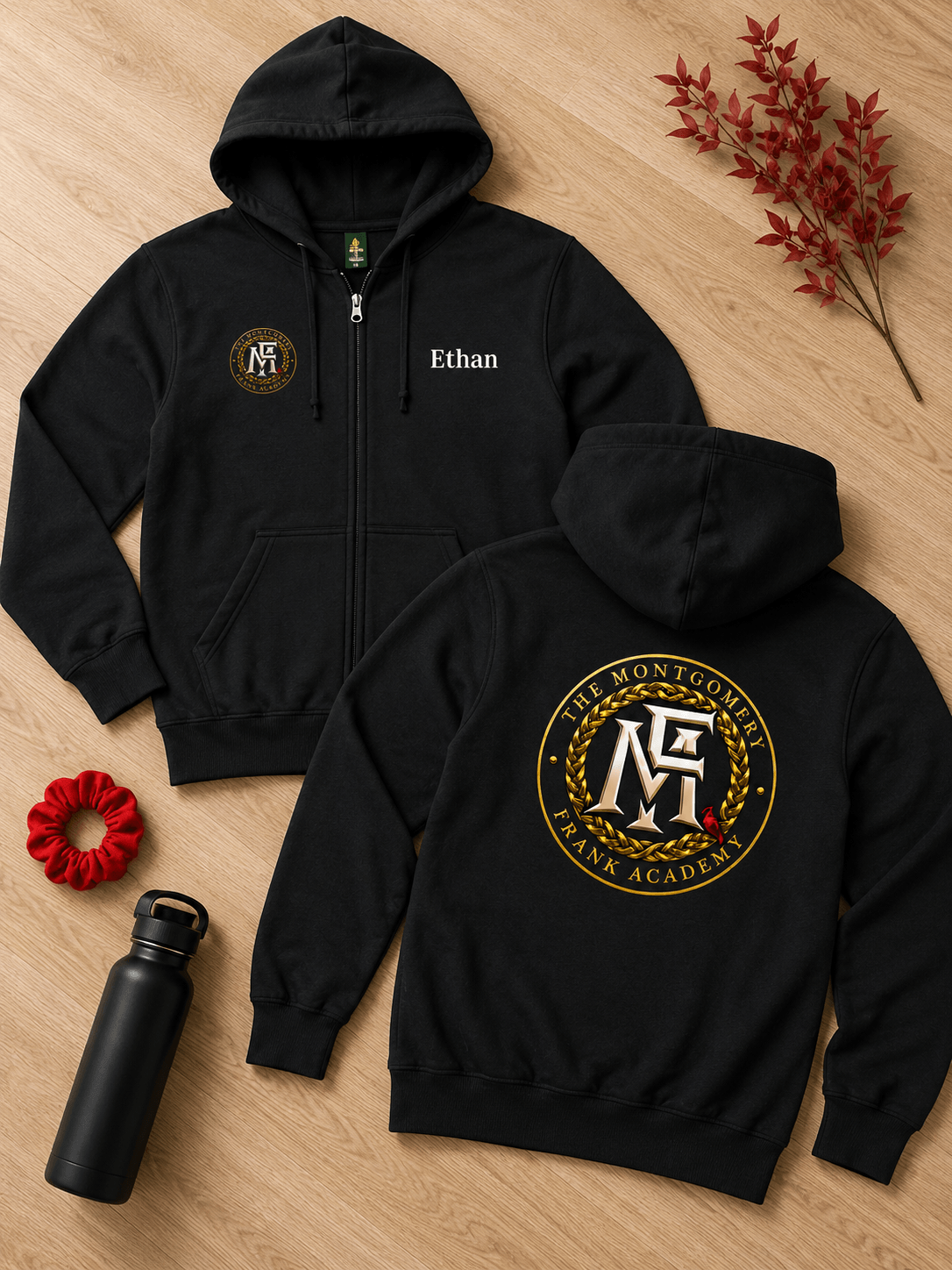 Irish Dance Hoodie: Montgomery Frank Academy (personalized)