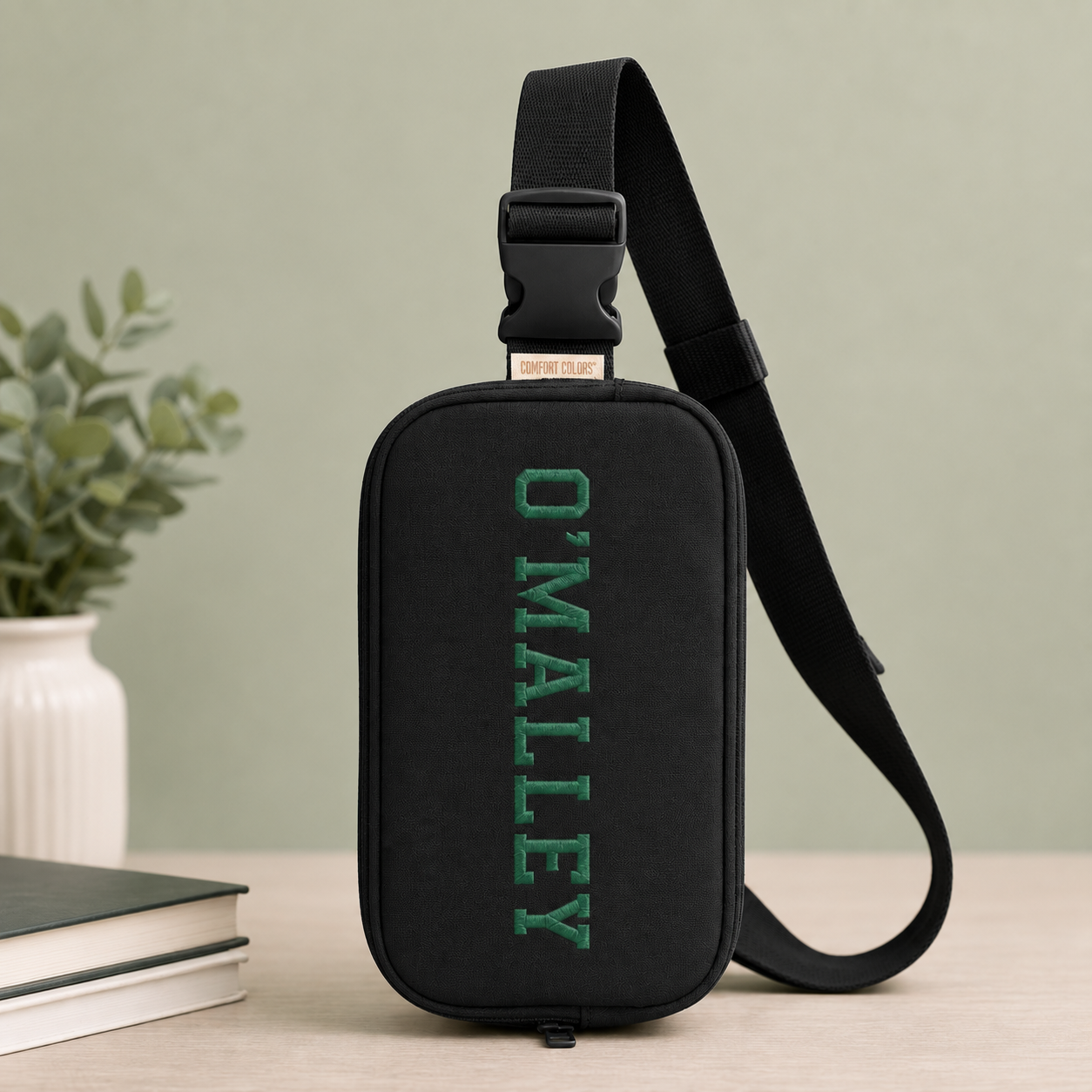 Embroidered O'Malley Crossbody