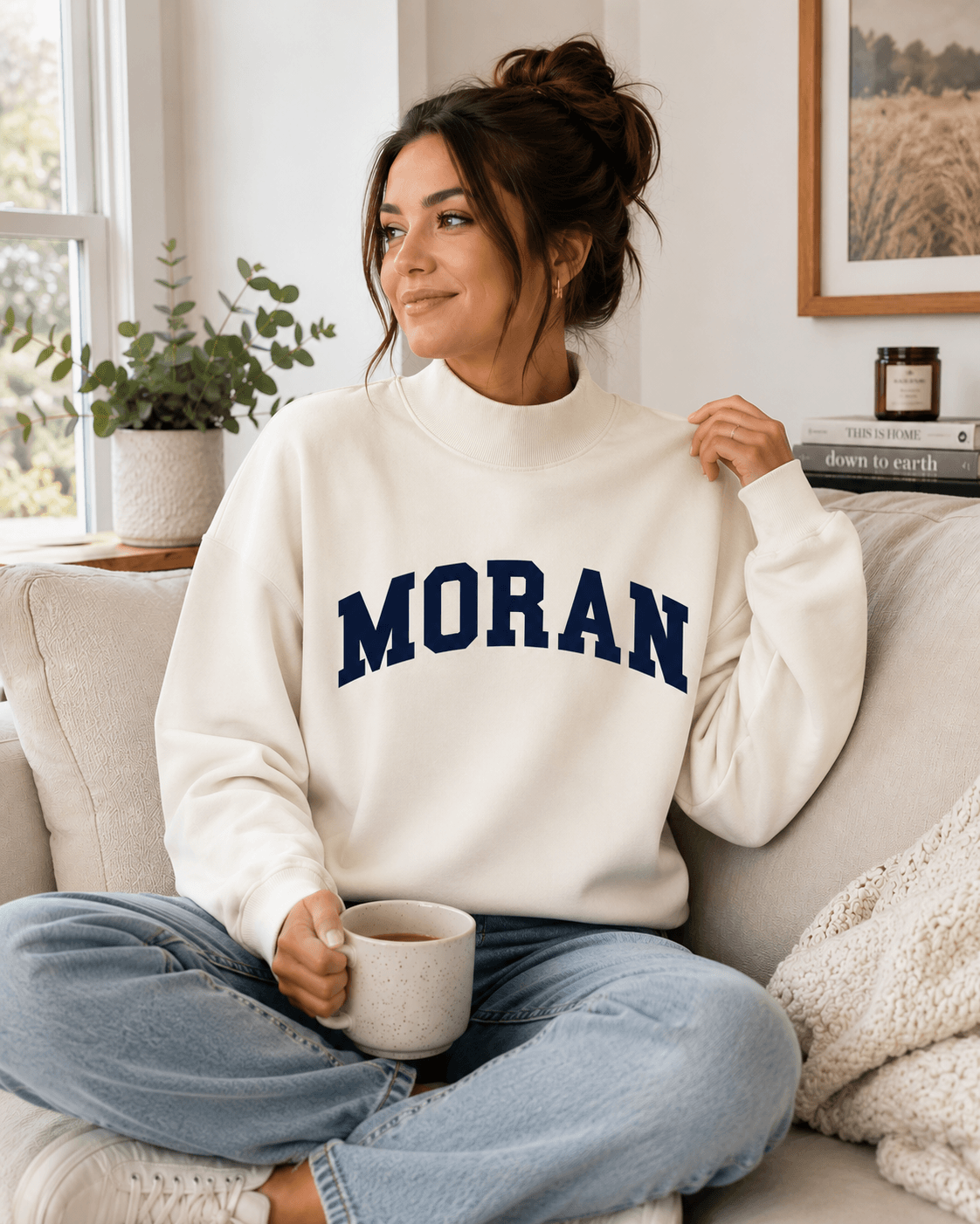 Moran Mockneck Sweatshirt- **Pre-Order ships by Oct 1**