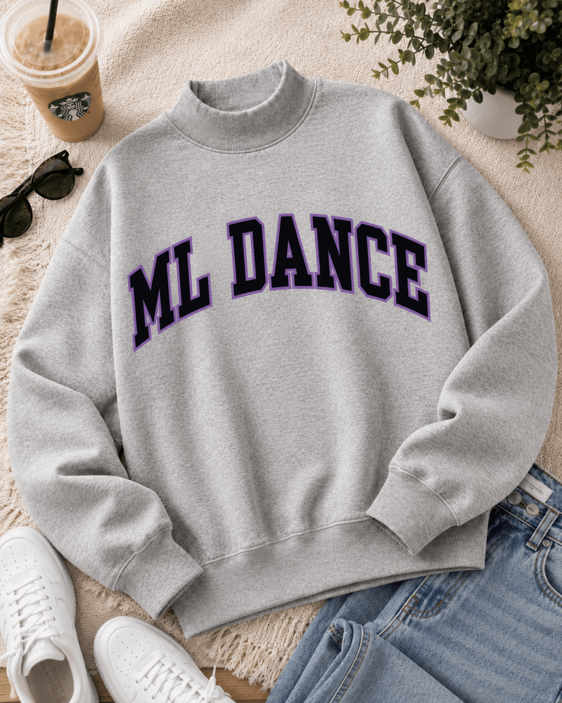 Moriarty & ML Mockneck Sweatshirts- **Pre-order, ships by Oct 1**