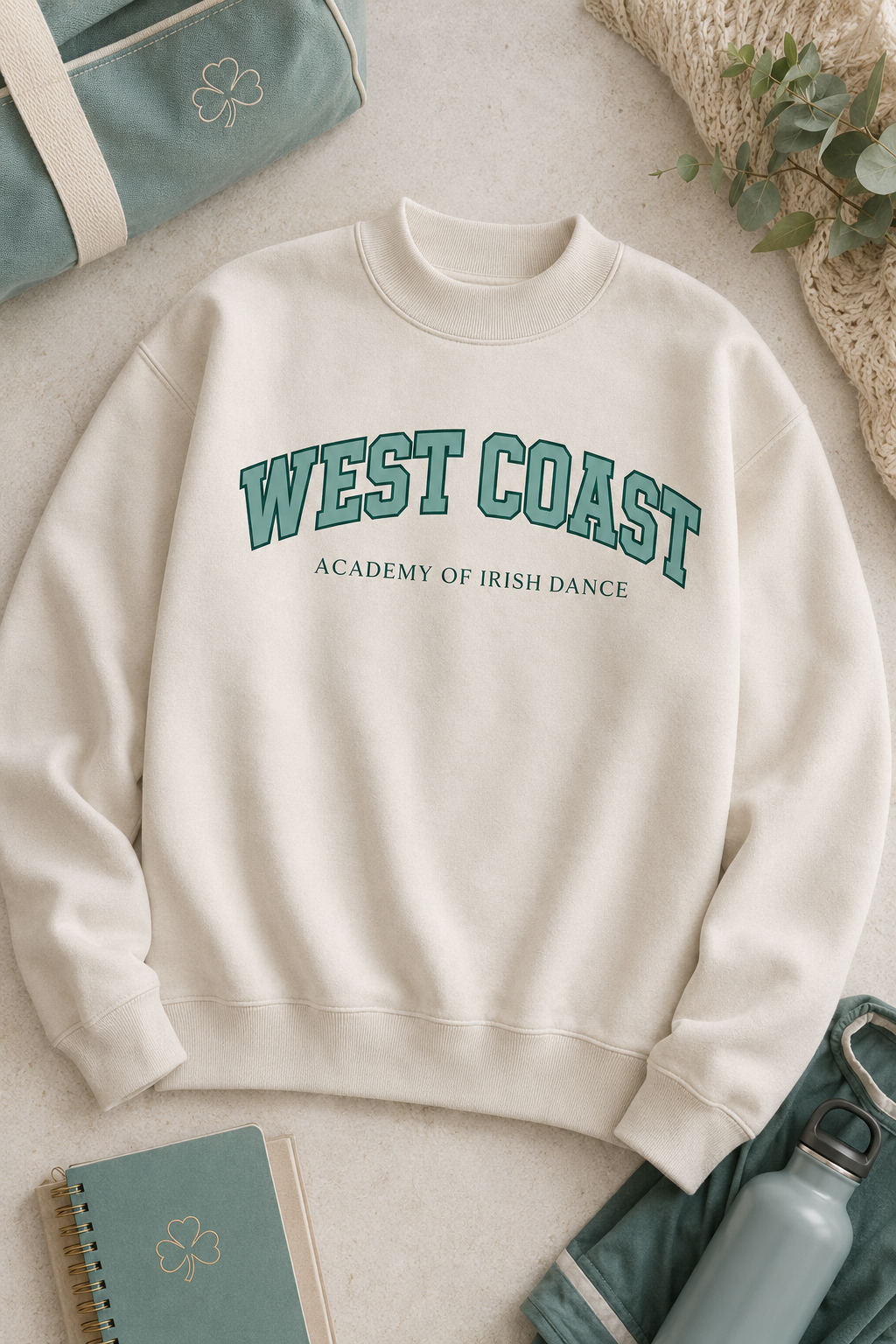 West Coast Academy Mockneck Sweatshirt- **Pre-Order ships by Oct 1**