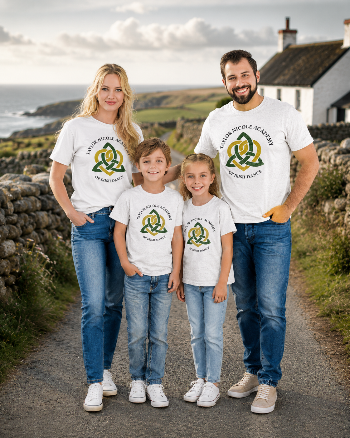 Irish Dance Spirit Wear: Taylor Nicole Academy T-Shirts