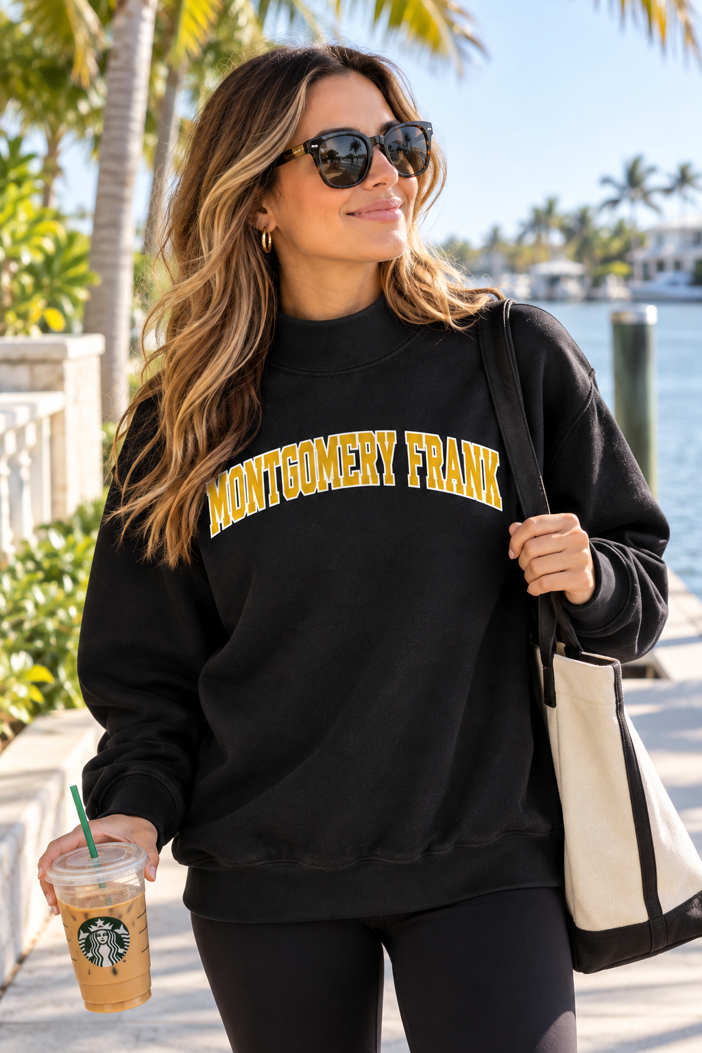Montgomery Frank Mockneck Sweatshirt