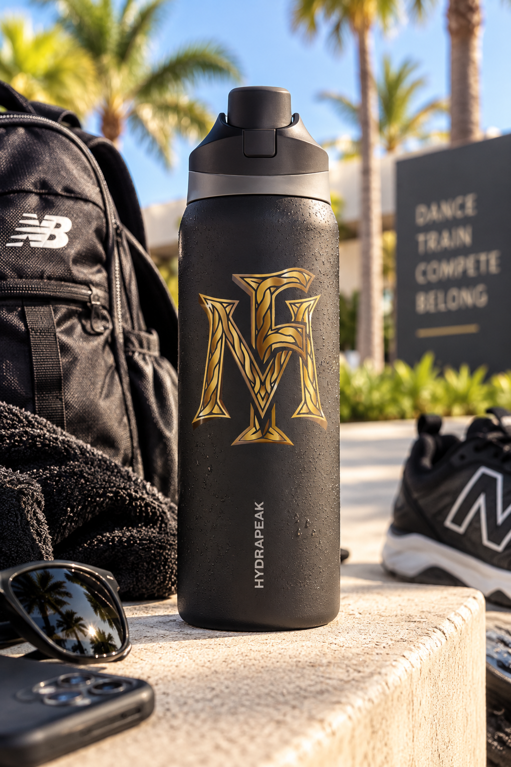 Montgomery Frank Personalized Water Bottle