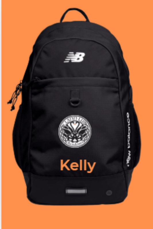 Irish Dance School Logo Backpack, Irish dance competition travel bag, personalized dance team backpack for girls, irish dance girl backpack,