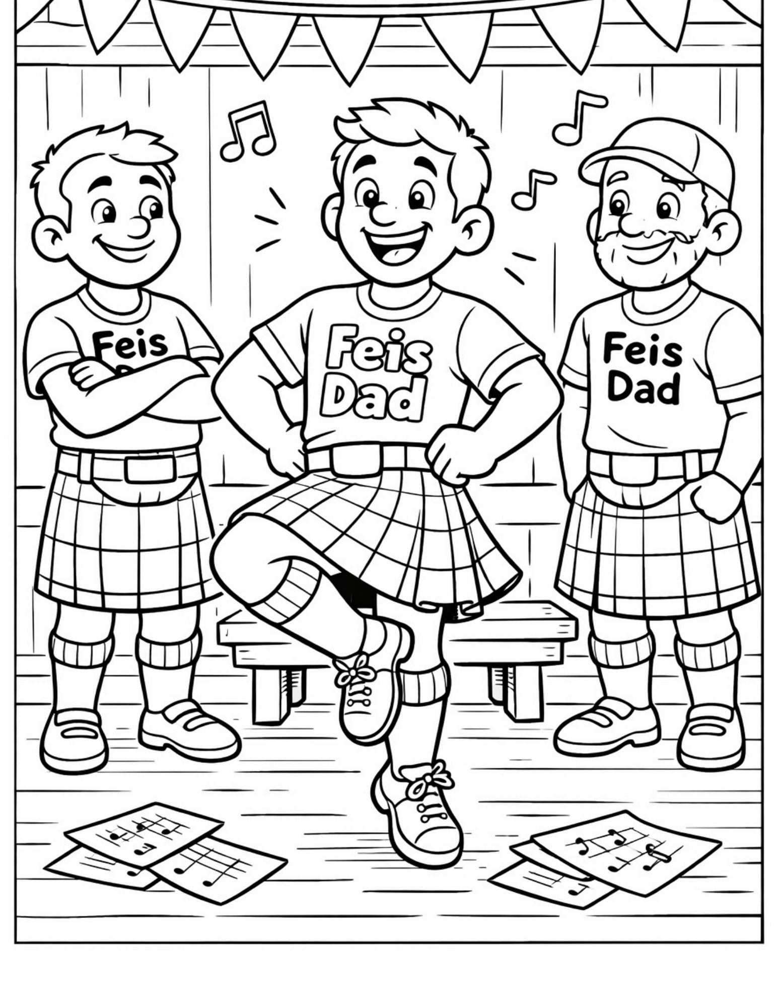 Irish Dance Coloring Book, What to get your Irish Dancer, Irish Dance Gifts, Irish Dance Book