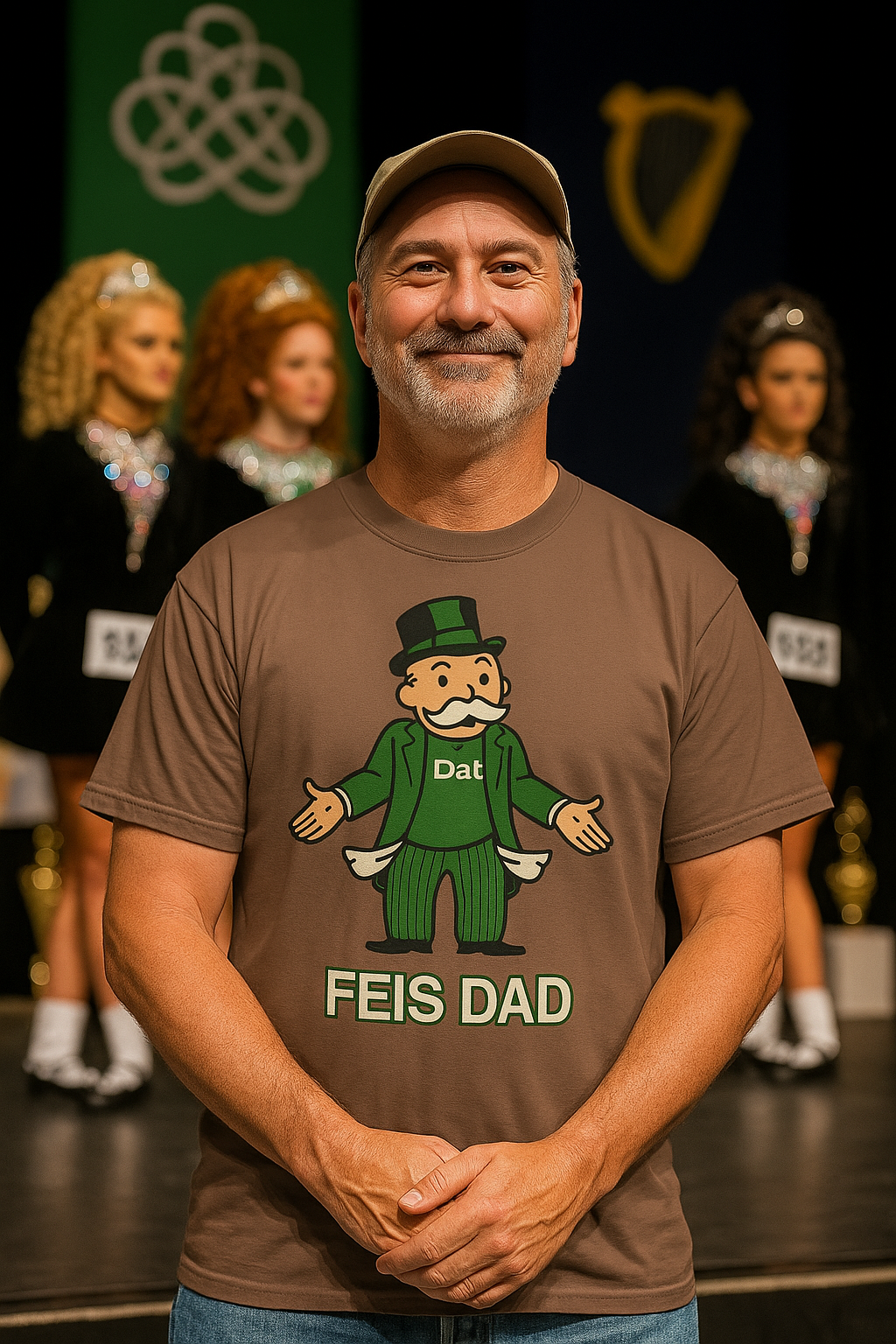 Feis Dad shirt, Irish Dance dad shirt, funny Feis t-shirt, Irish Dance competition tee, Feis parent shirt, Irish dance humor tee, Feis supporter shirt, Irish Dance gift for dad, Feis weekend t-shirt, Irish Dance festival shirt.