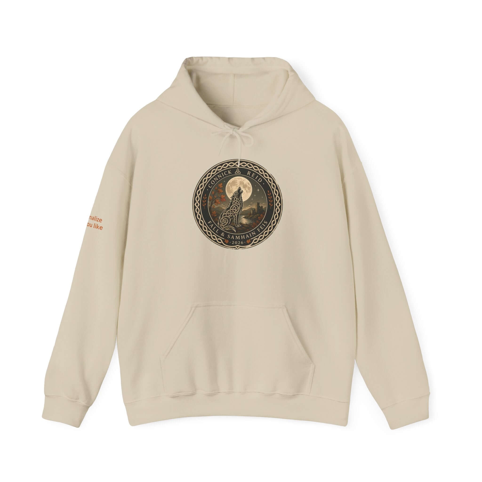 Connick Reid Academy Fall and Samhain Feis Adult Hoodie- Personalization included