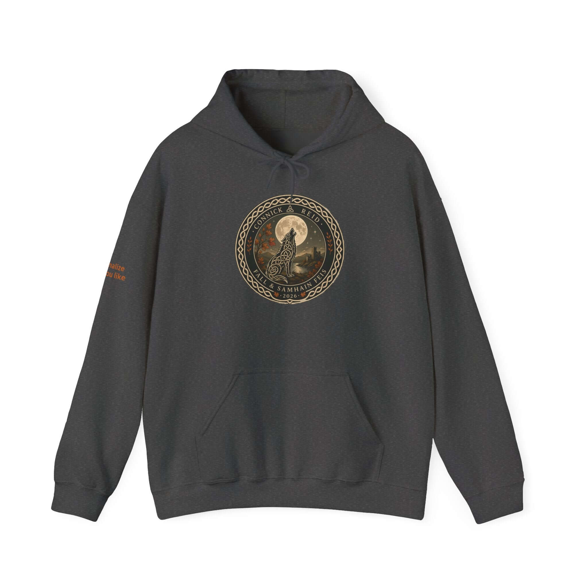 Connick Reid Academy Fall and Samhain Feis Adult Hoodie- Personalization included