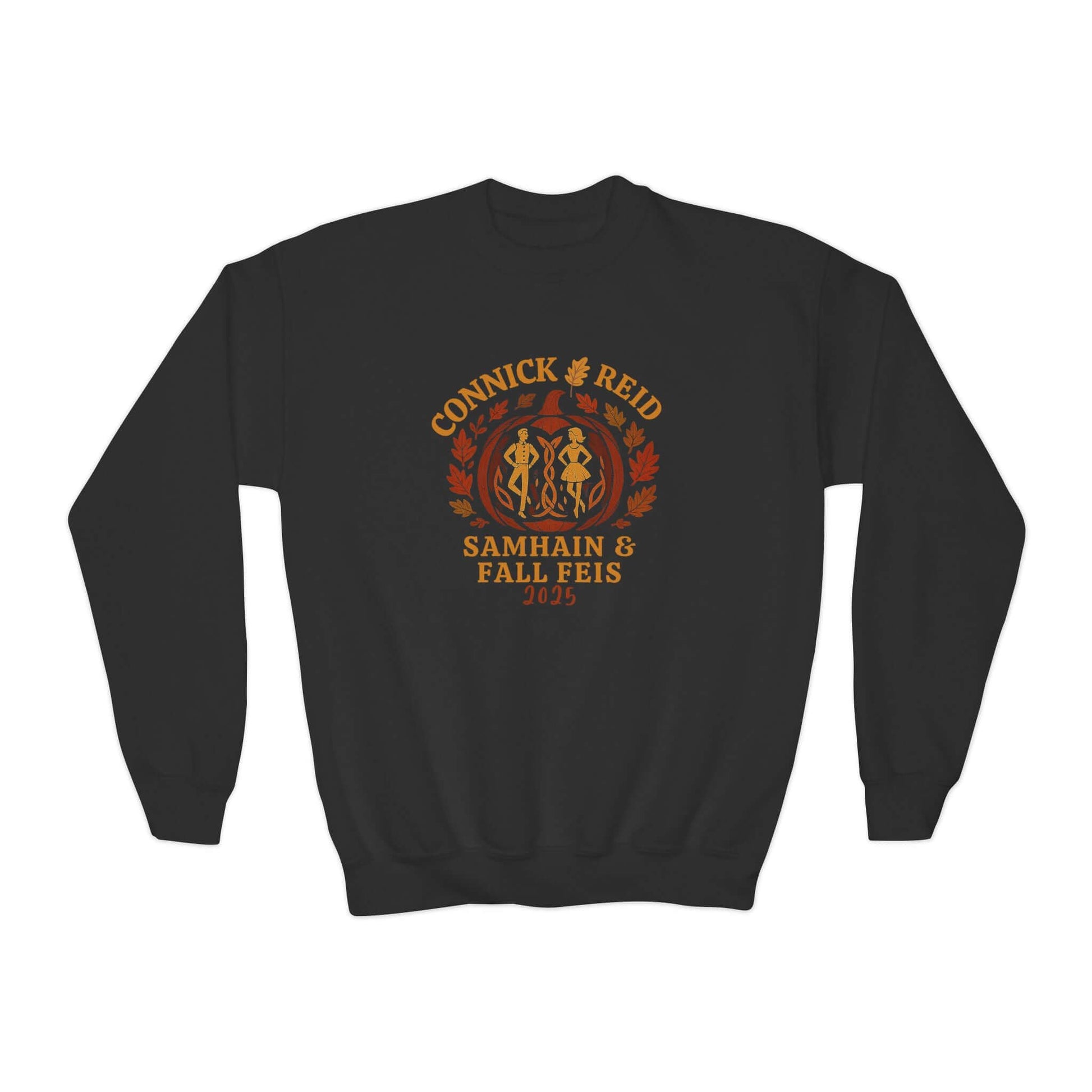 Connick & Reid Fall Feis 2025, Irish dance sweatshirt, Irish dance competition apparel, Irish dance school spirit wear, custom Irish dance team gear, Irish dance logo clothing, Feis day sweatshirt, Irish dance warm-up sweatshirt
