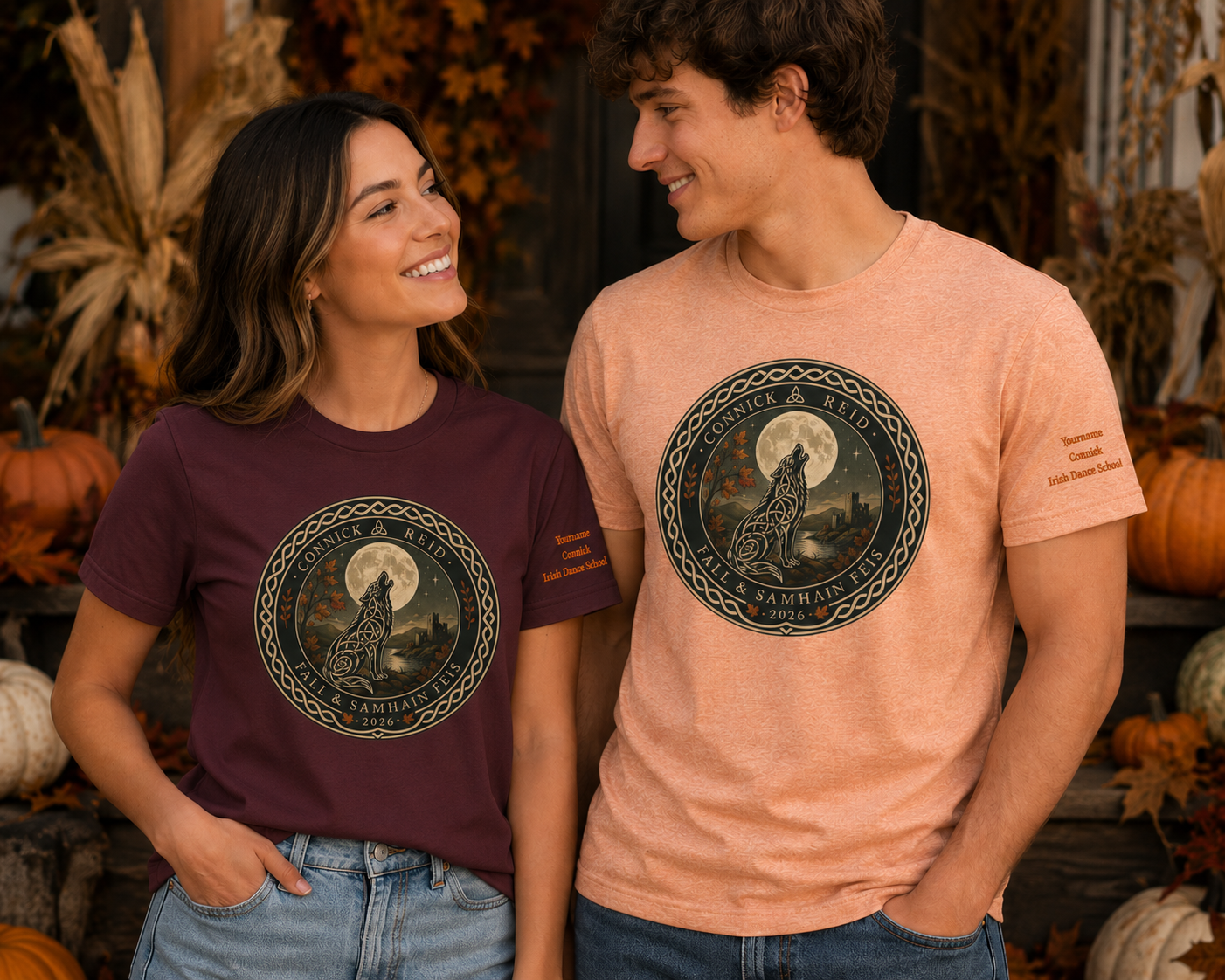 Connick Reid Academy Fall and Samhain Feis Shirt (Adult)
