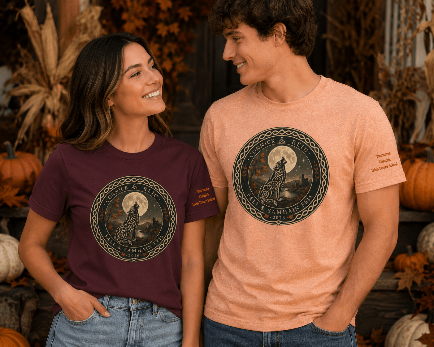Connick Reid Fall and Samhain Feis Shirt (Adult)