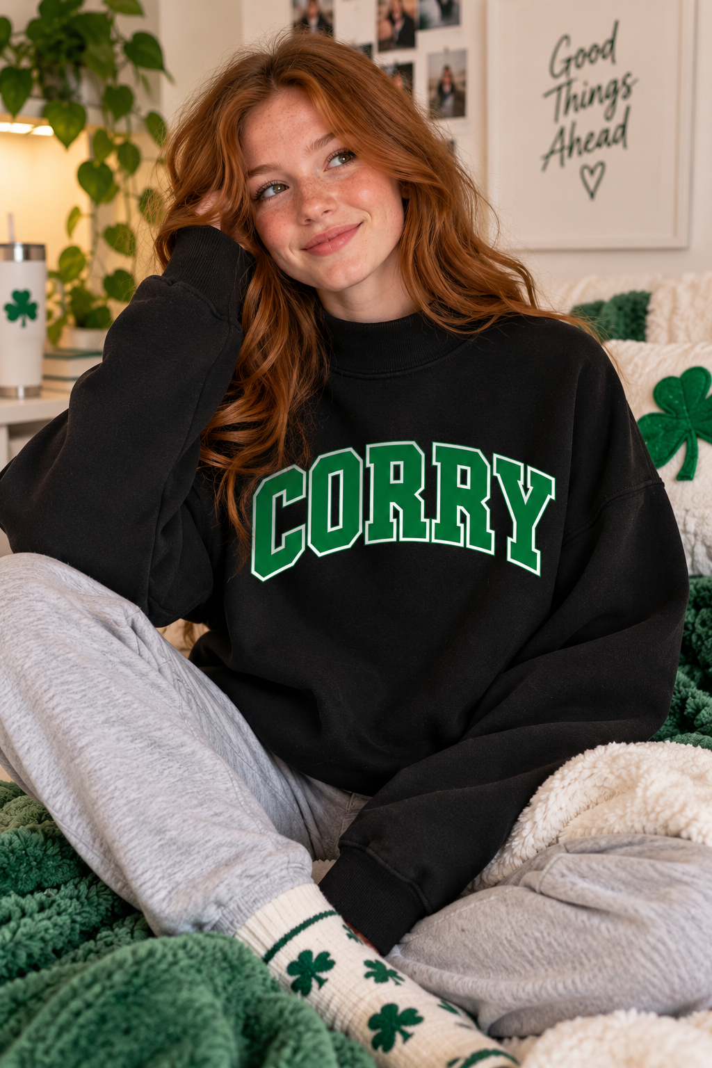 Corry Mockneck Sweatshirt