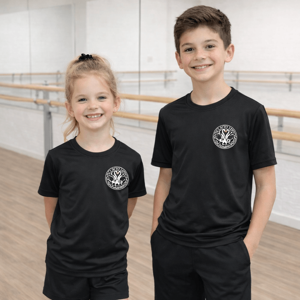 custom Irish dance school apparel, Irish dance logo clothing, Irish dance team gear