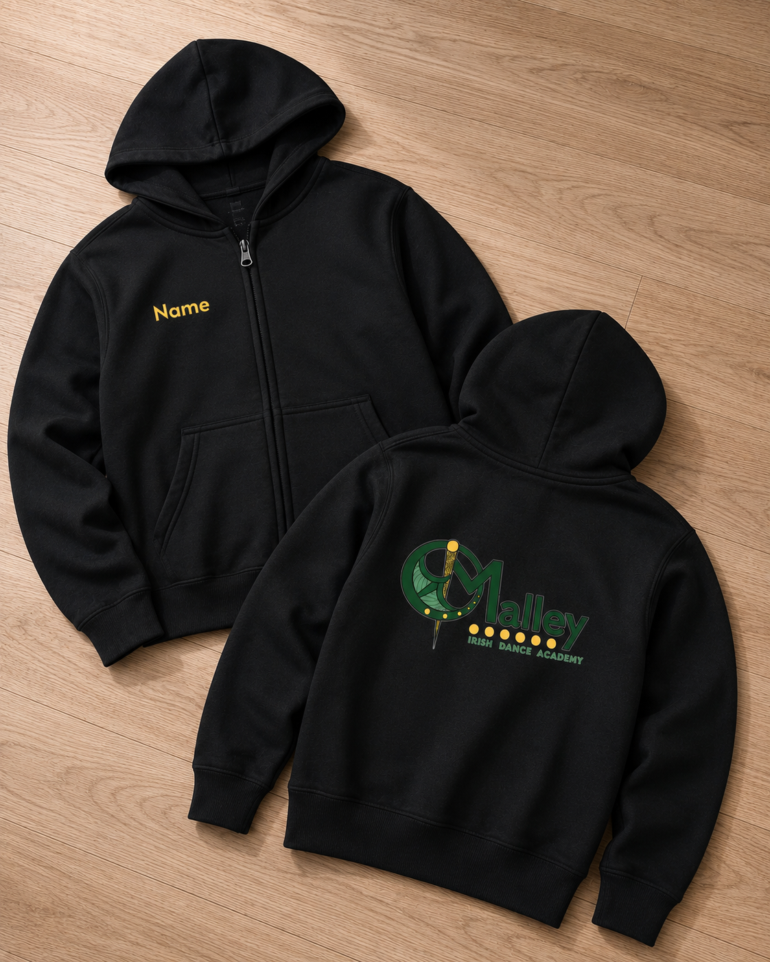 O'Malley Personalized Youth Zip Hoodie