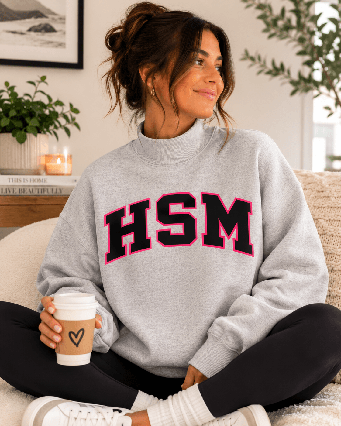 HSM Mockneck Sweatshirt- **Pre-order, ships by Oct 1**