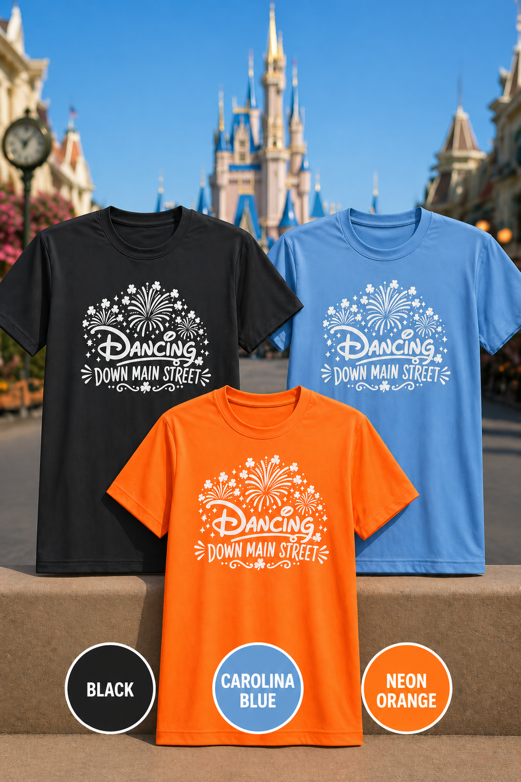 Dancing Down Main Street, NAIDC 2026, NANs 2026, Irish Dance T Shirt
