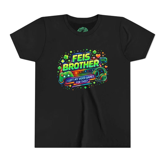 Feis brother shirt, Irish dance sibling shirt, Irish dance brother gift, feis sibling apparel, Irish dance family shirt, Irish dance competition shirt, funny Irish dance shirt, feis day outfit, Irish dance merch, dance brother t shirt, Irish dance support shirt, gaming brother shirt, funny sibling shirt, Irish dance humor apparel, feis weekend shirt, Irish dance spectator shirt, Irish dance gift for boys, Irish dance family gear, Irish dance event shirt, Irish dance novelty tee
