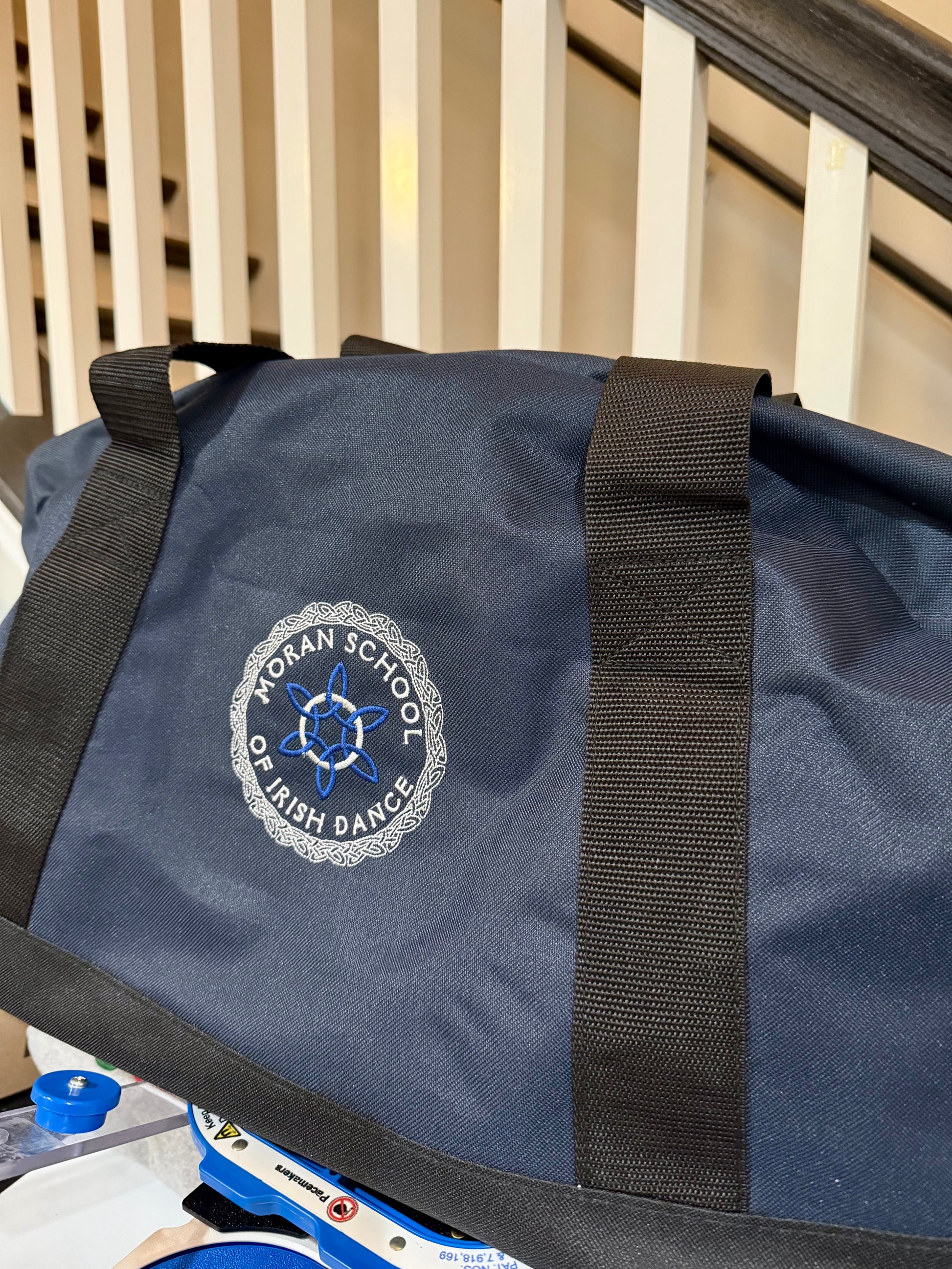 Irish Dance Duffle Bag Irish Dance Bag Personalized Irish Dance Bag Embroidered Irish Dance Bag Irish Dance Gear Bag Dance Competition Bag Feis Duffle Bag Irish Dance School Bag Moran School of Irish Dance Bag