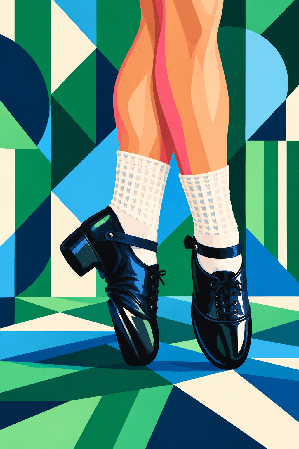 Irish Dancer Paint by Number Kit ☘️ Gift for Irish Dancers