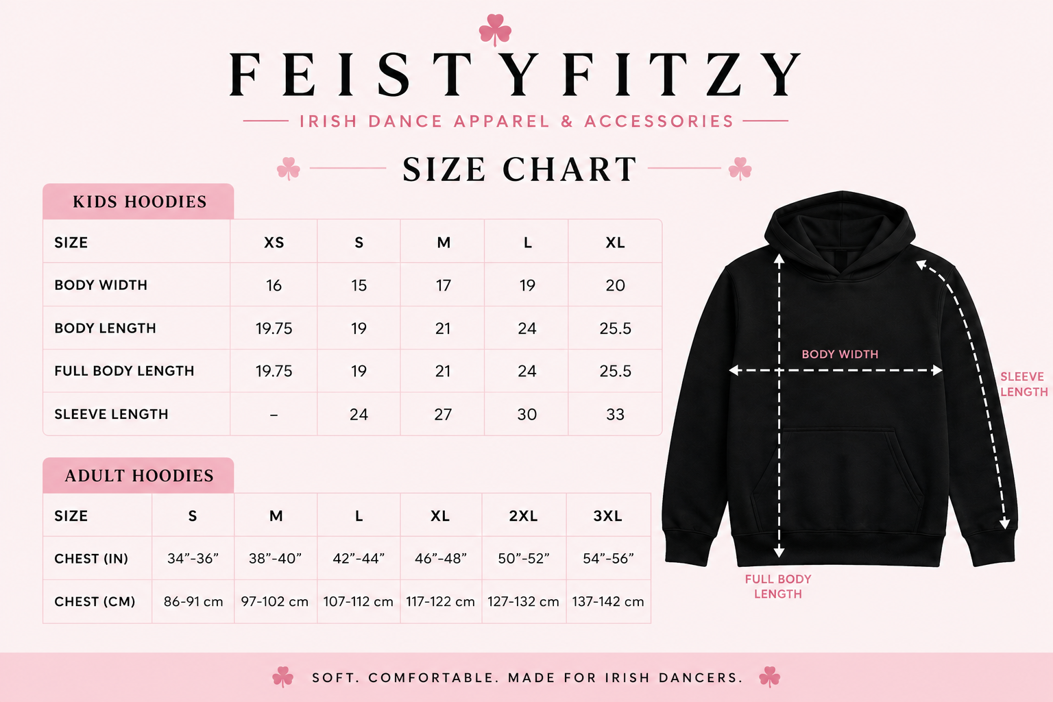 Gildan Size Chart
