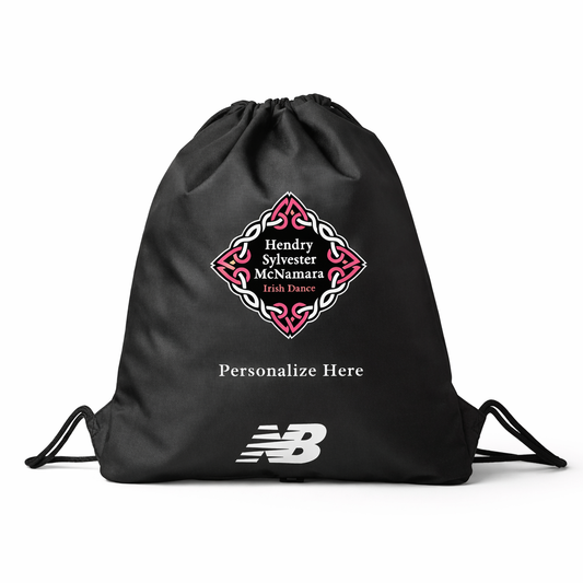 HSM New Balance Bag, New Balance Backpack, Irish Dance Team Gear, Irish Dance Spirit Wear, Affordable Irish Dance 