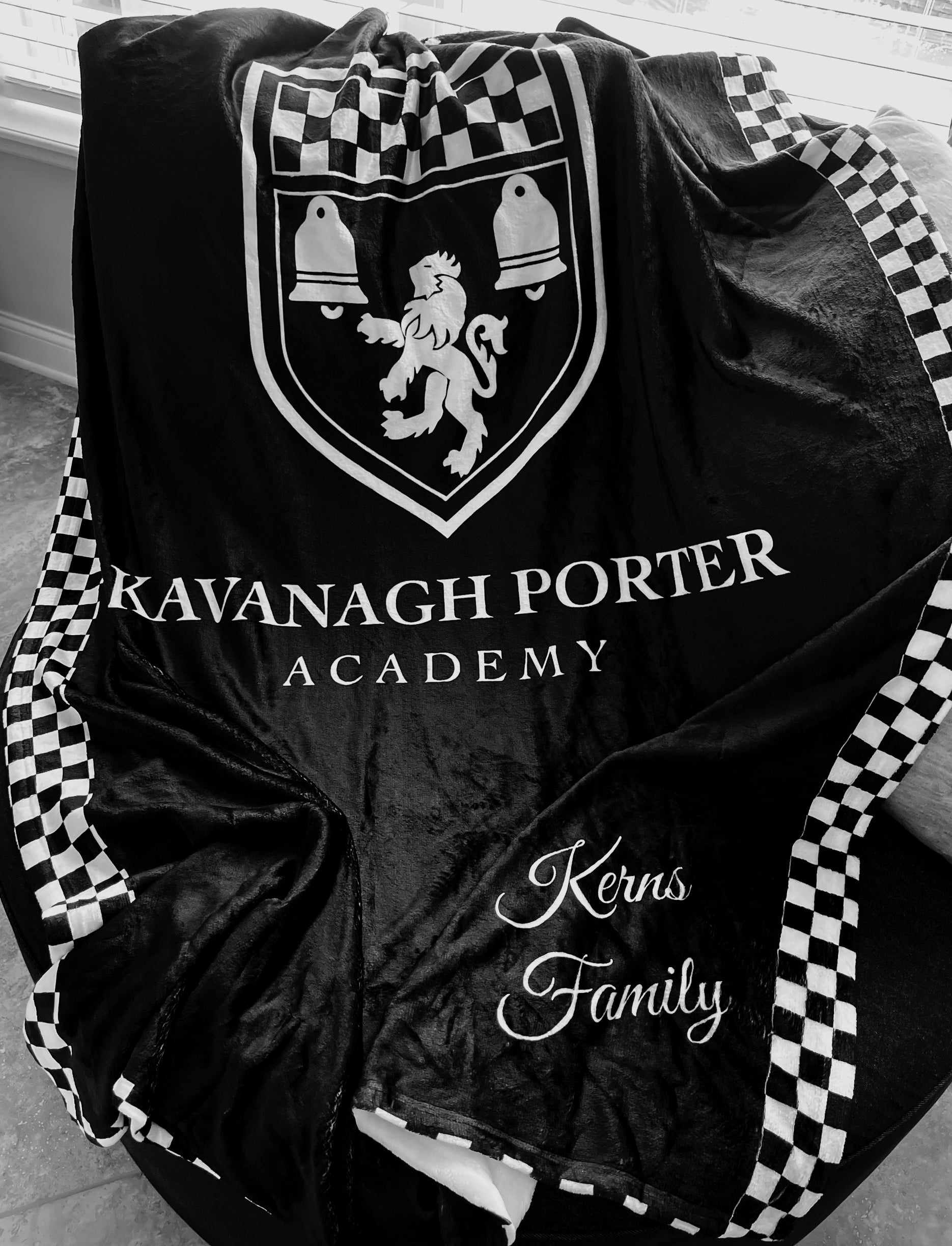 School Blanket, KPA Irish Dance School, KPA Blanket