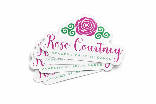 Rose Courtney 3” Water Bottle Sticker
