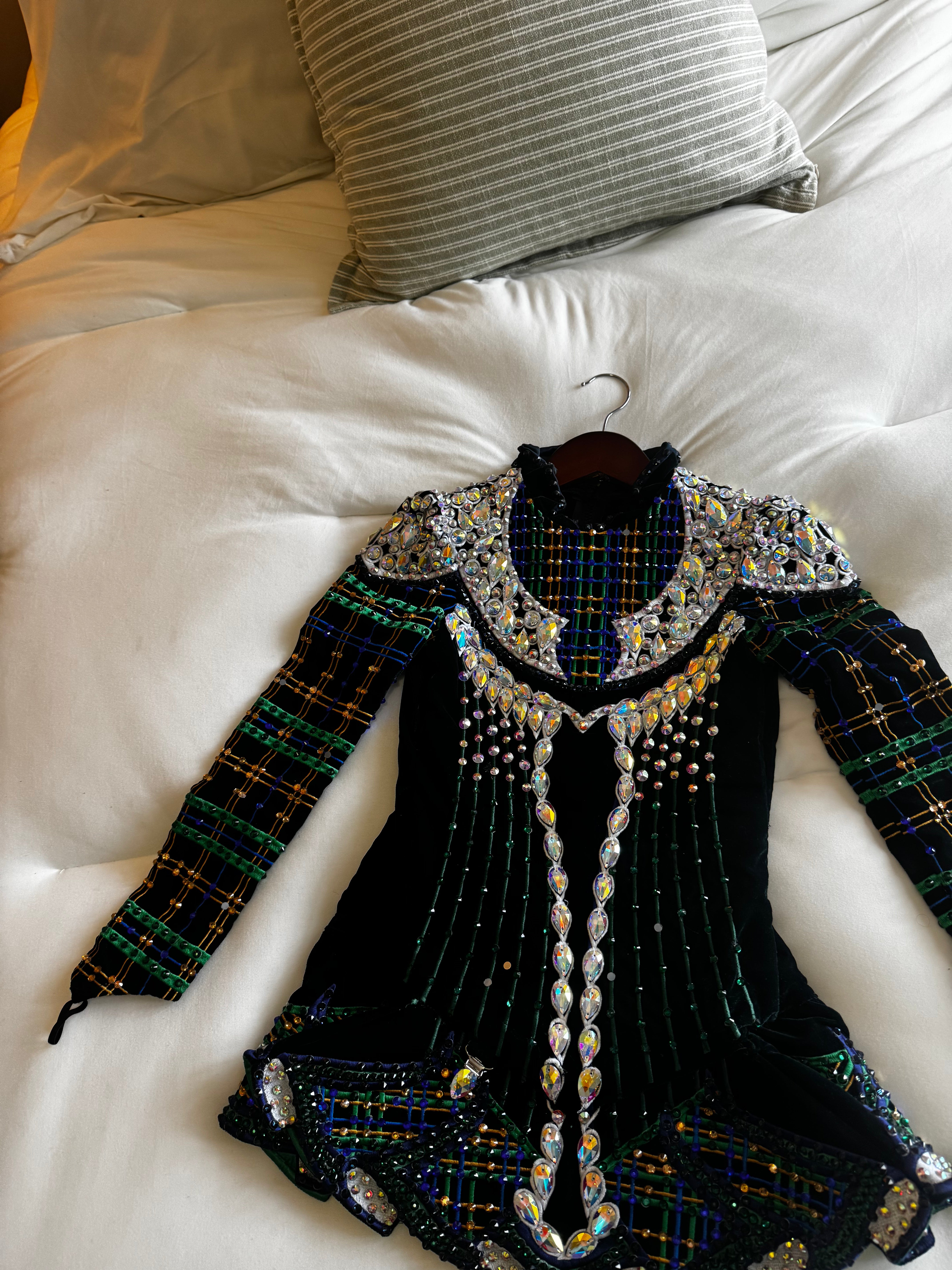 Open Wings Irish Dance Dress, 1 owner, no BO