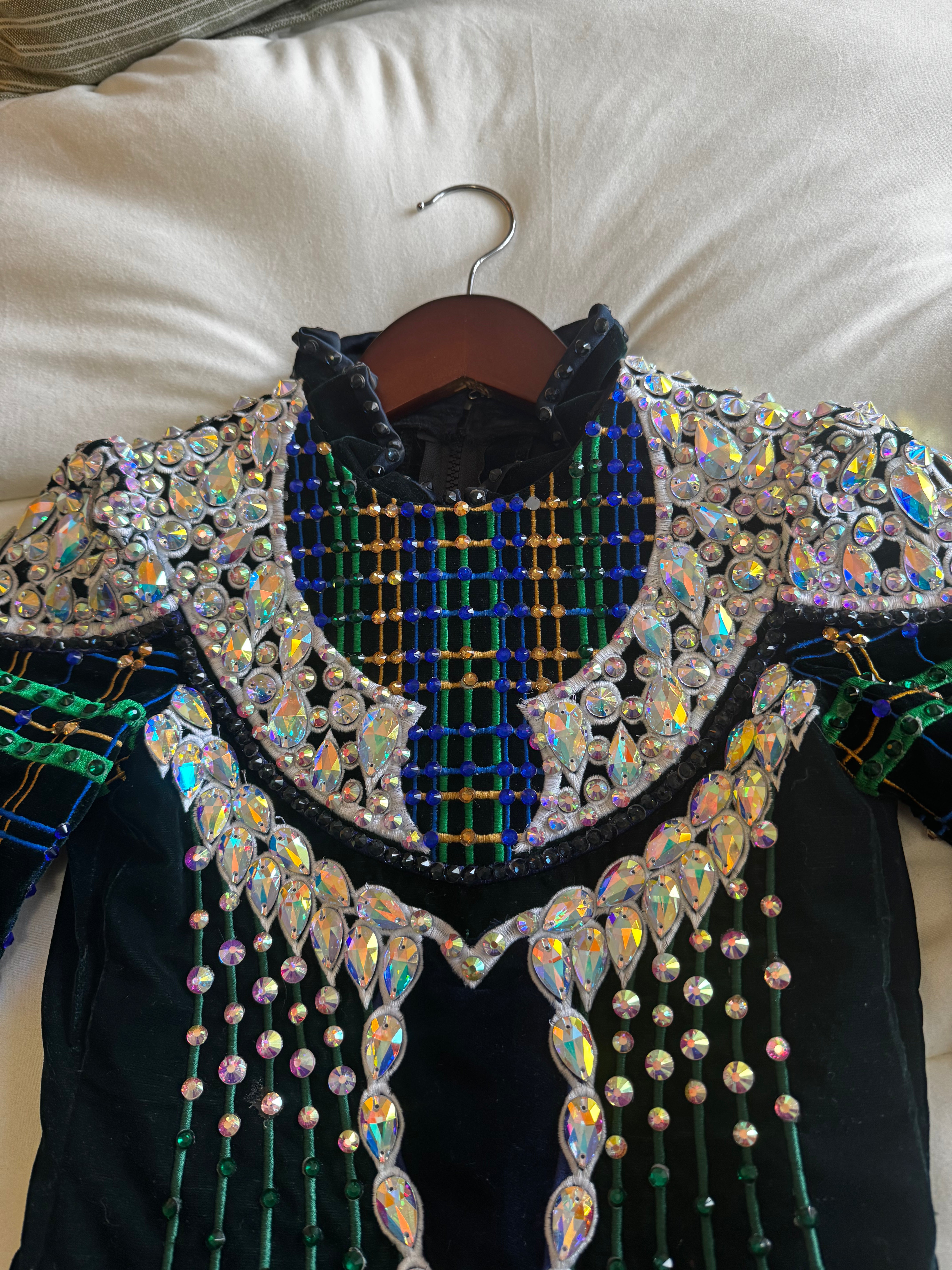 Open Wings Irish Dance Dress, 1 owner, no BO
