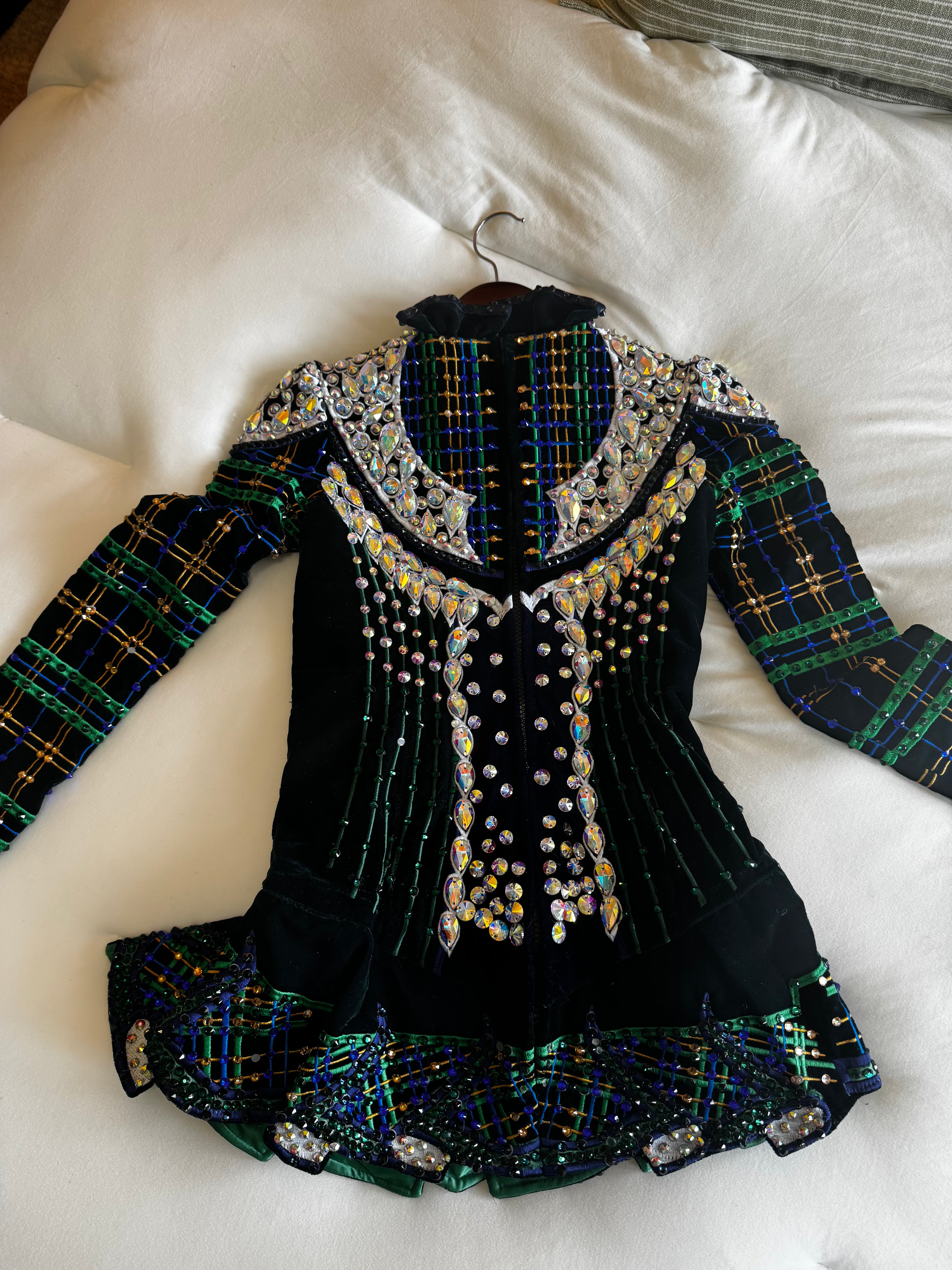 Open Wings Irish Dance Dress, 1 owner, no BO