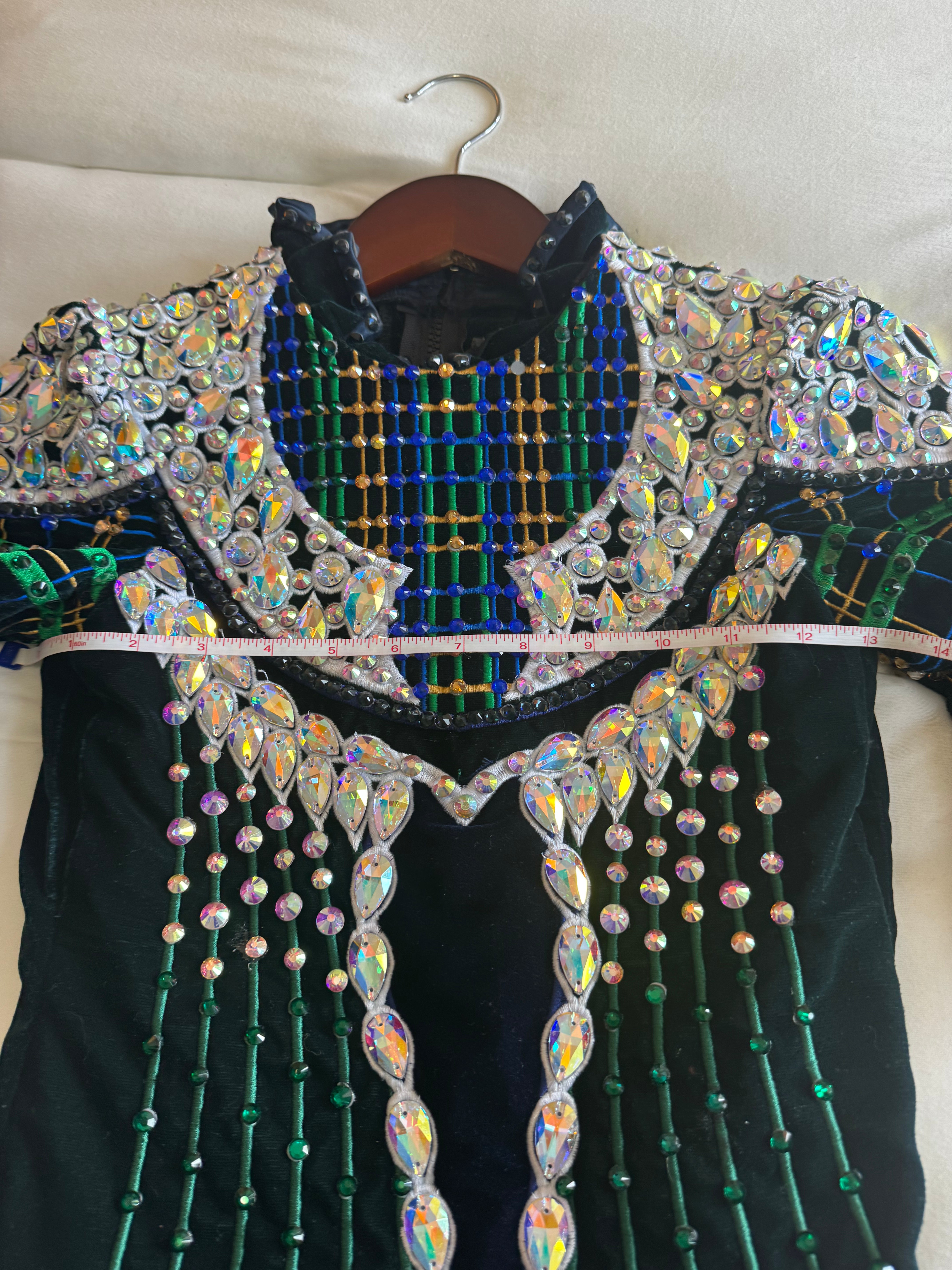 Open Wings Irish Dance Dress, 1 owner, no BO