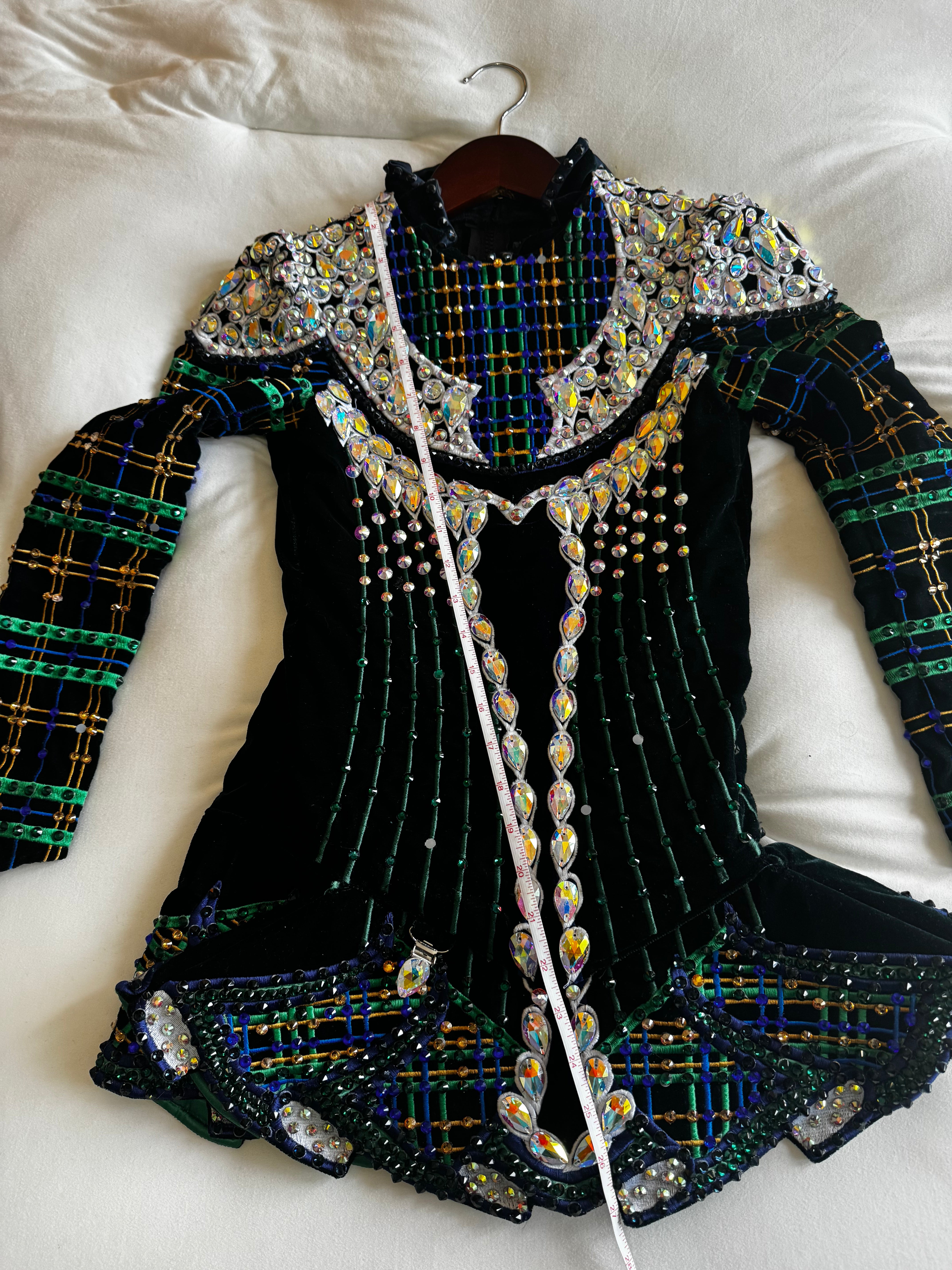 Open Wings Irish Dance Dress, 1 owner, no BO