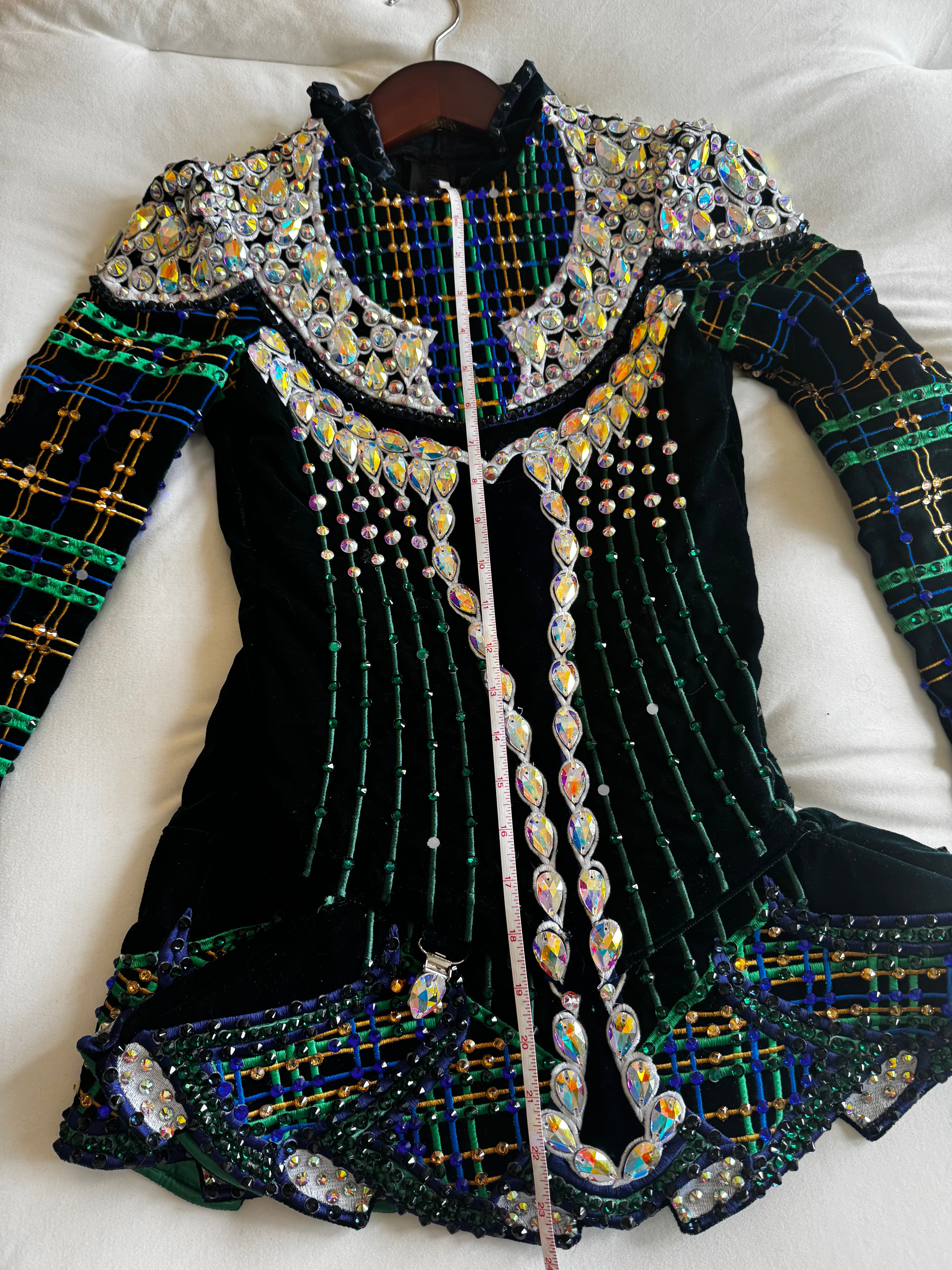 Open Wings Irish Dance Dress, 1 owner, no BO