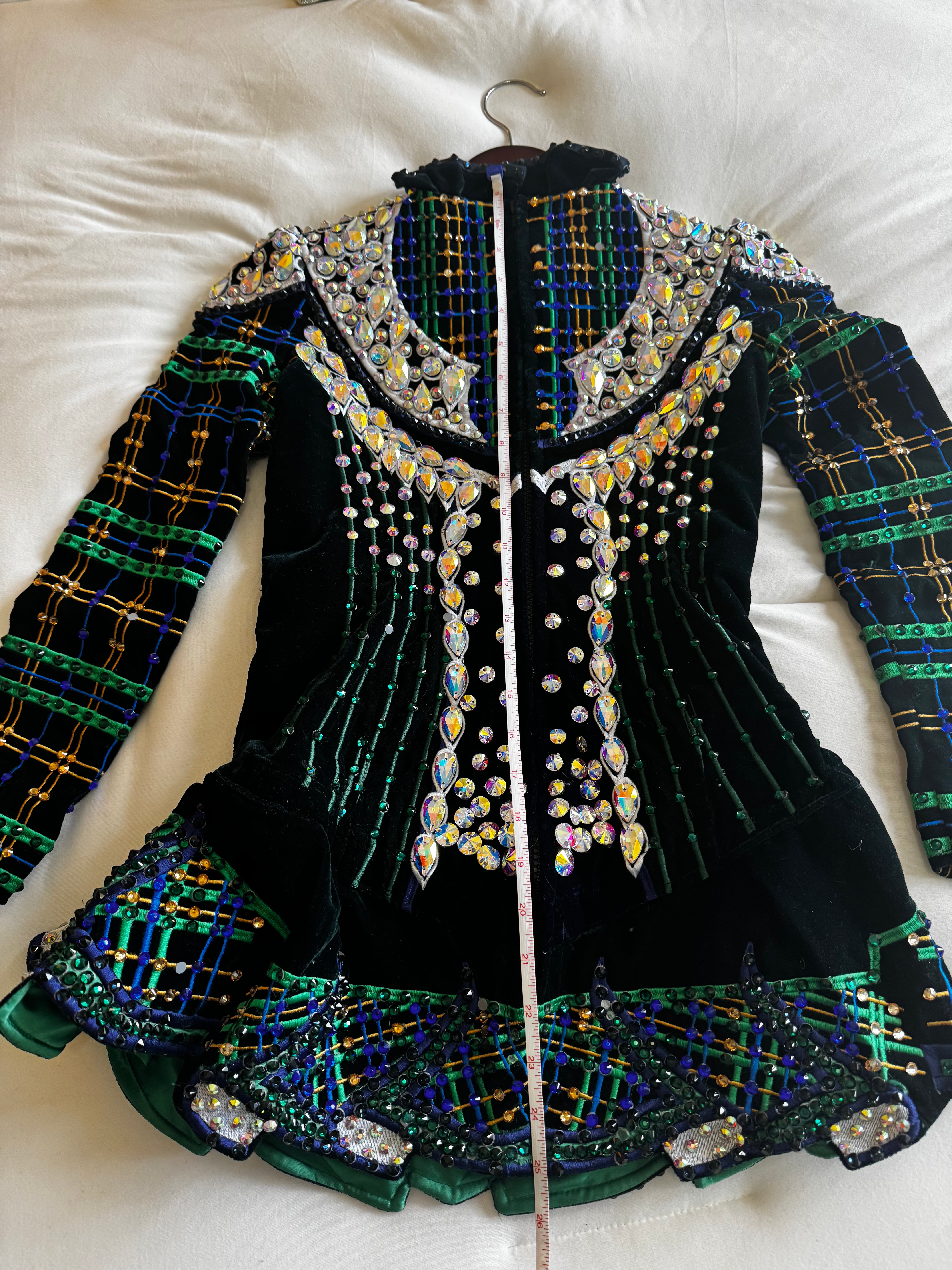 Open Wings Irish Dance Dress, 1 owner, no BO
