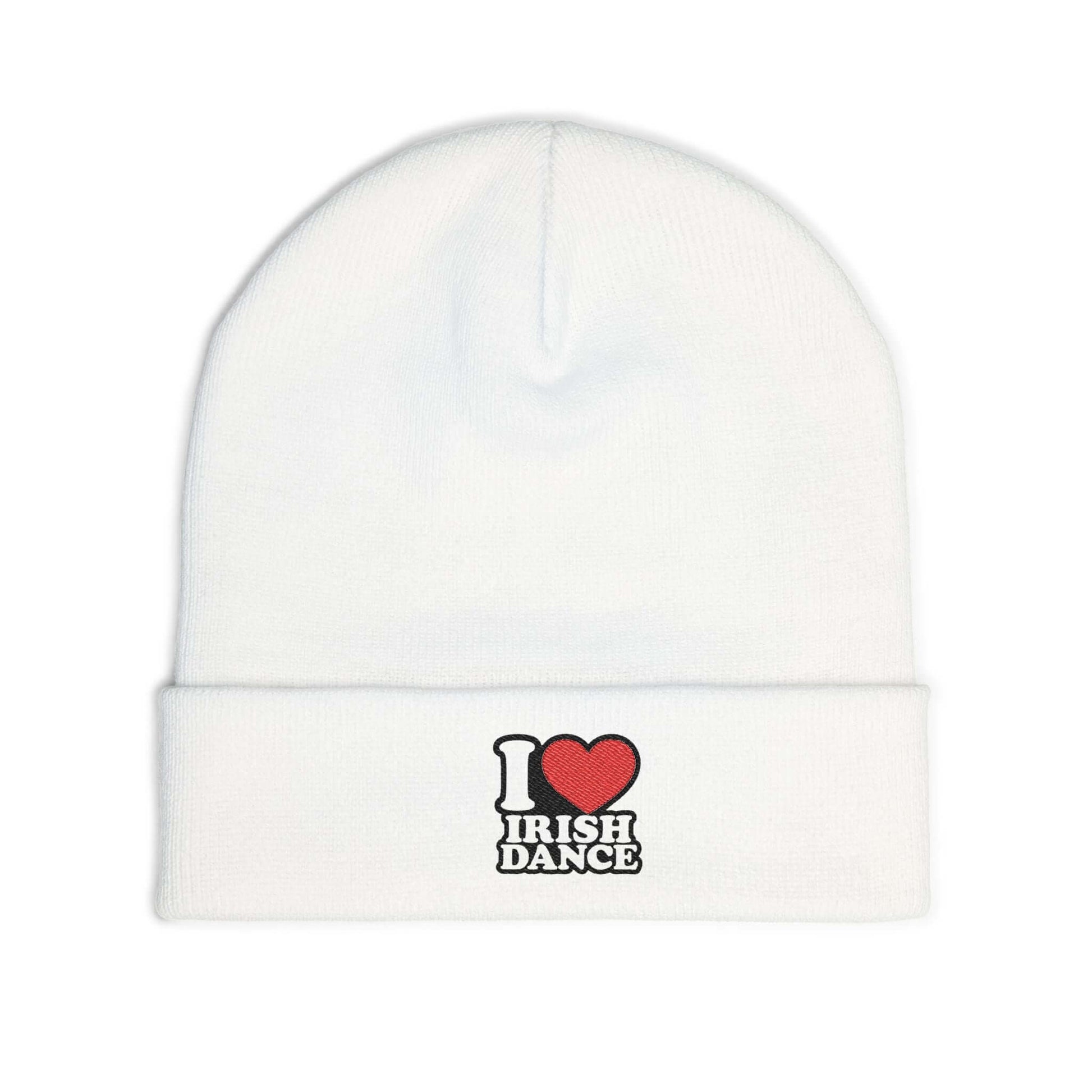 I love Irish Dance, I heart Irish Dance, Irish Dance Accessory, Irish Dance Hat, Cozy Gift for Irish Dance, Irish Dance Christmas Presents