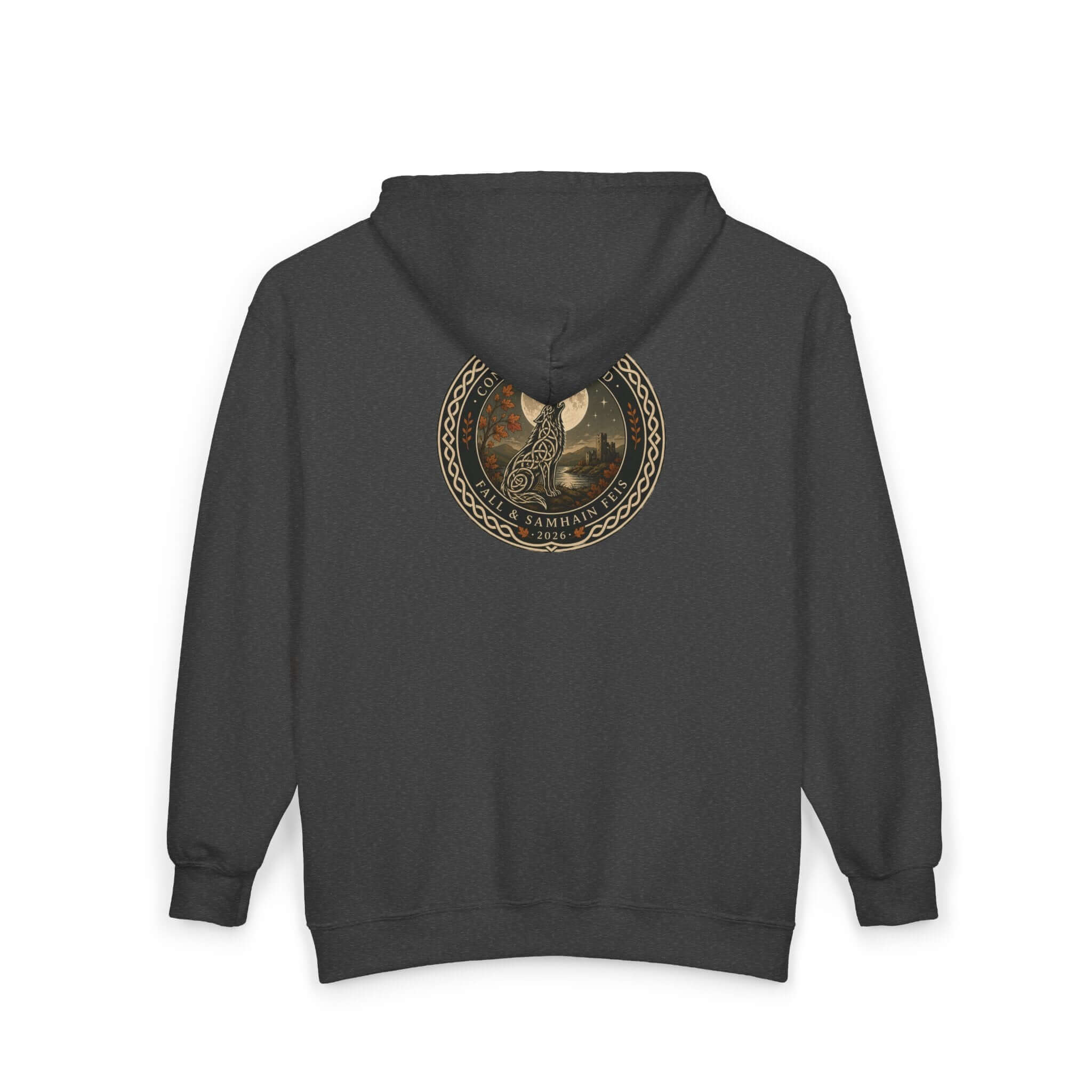 Connick School & Reid Academy Fall & Samhain Feis Full Zip Hoodie