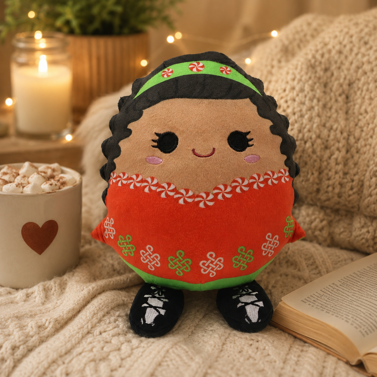 Irish Dance Christmas Gifts, Irish Dance Doll, Irish Dance Stuffie, Irish Dance Plushie, Plush Toy