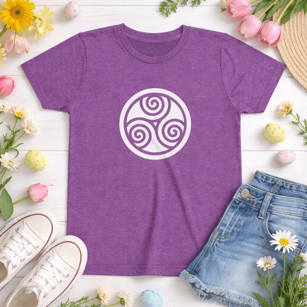 O’Hara Heather Purple Logo Tee