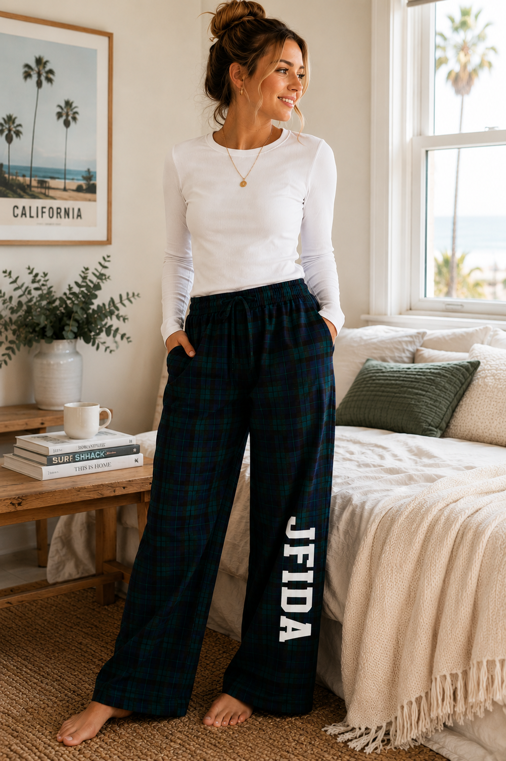 JFIDA Flannel Pants for All Ages