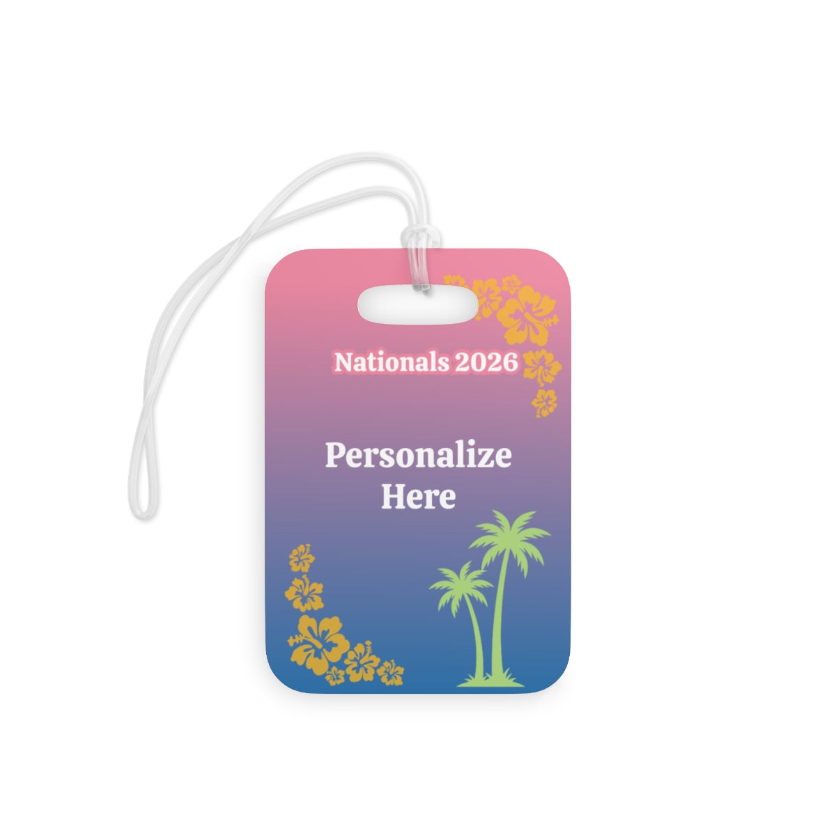 Irish Dance Nationals 2026, Nationals Luggage Tag, NAIDC Bag Tag, Irish Dance Send Off Gifts, Personalized Irish Dance Accessories