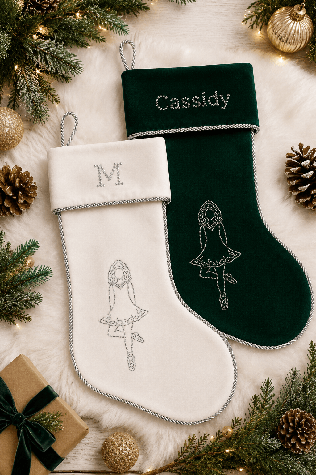 Irish Dance Christmas Stocking , Irish Dance Christmas Gift, Unique Irish Dance