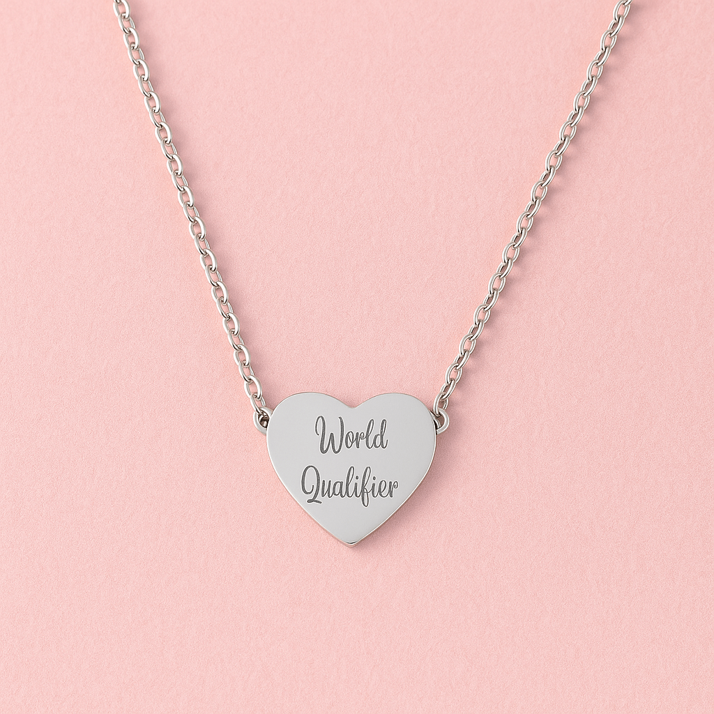 Irish Dance Accessories, World Qualifier Necklace, World Qualifier Gift