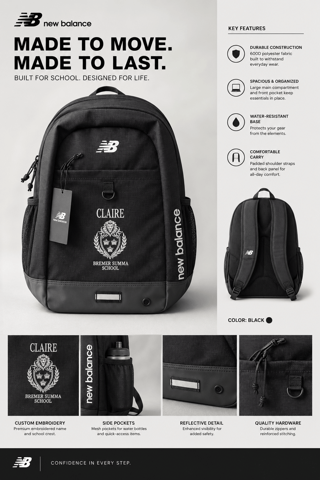 Irish dance team gear, Irish dance School Merch, Irish Dance Uniform, Irish Dance Backpack