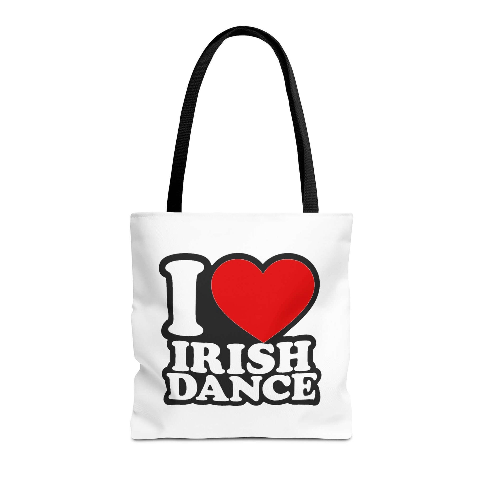 Irish Dance Bag, I love Irish Dance Tote Bag, Feis Bag, Oireachtas Gift, Recital Gift, Competition Gift, Retro Dance Bag