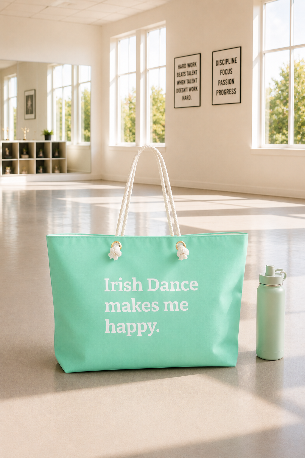 Irish Dance Bag
Irish Dance Tote
Irish Dance Weekender Bag
Feis Bag
Feis Tote
Irish Dance Travel Bag
Dance Competition Bag
Nationals Bag
Oversized Dance Tote
Dance Mom Gift
Irish Dancer Gift
Dance Weekend Bag