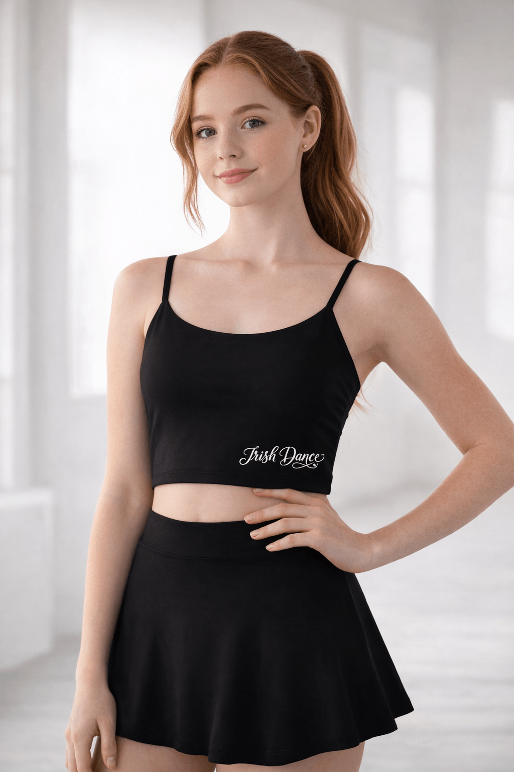 Irish Dance Bra Top, Irish Dance Crop Top, Irish Dance Apparel, Irish Dance Practice Gear