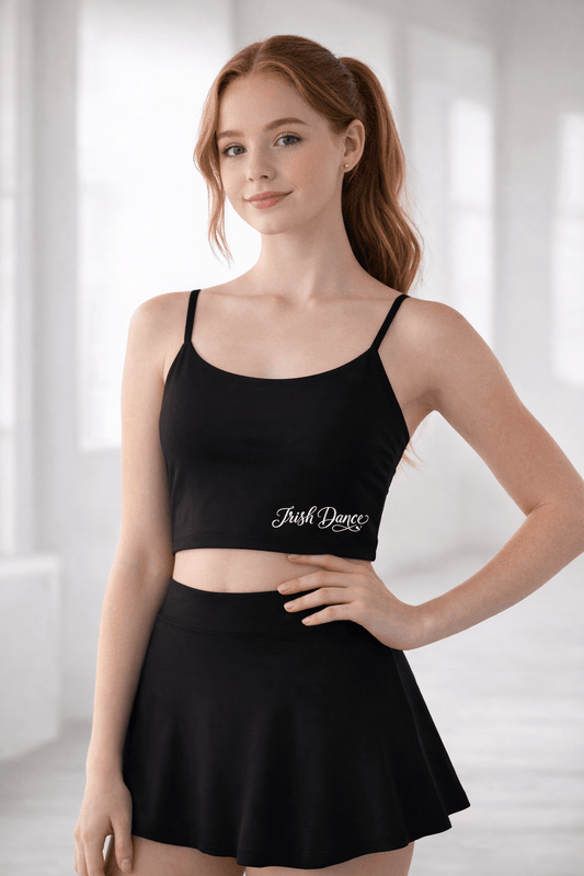 Irish Dance Bra Top, Irish Dance Crop Top, Irish Dance Apparel, Irish Dance Practice Gear